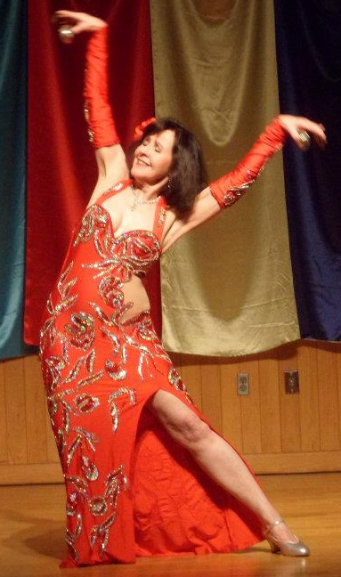 Photo of Bette Lucas dancing