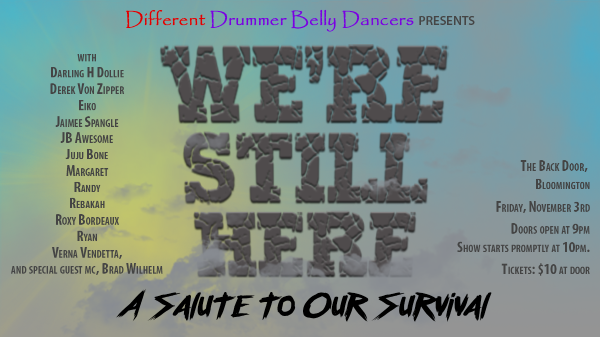 Forbidden Belly Dance & Variety Show - We're Still Here - 2017 logo