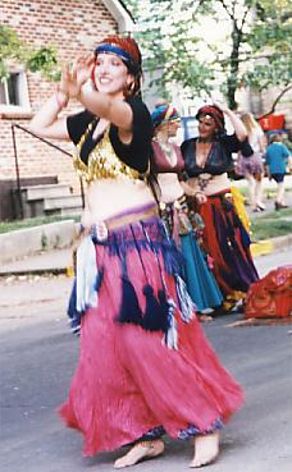 Traditional music dance - tribal style