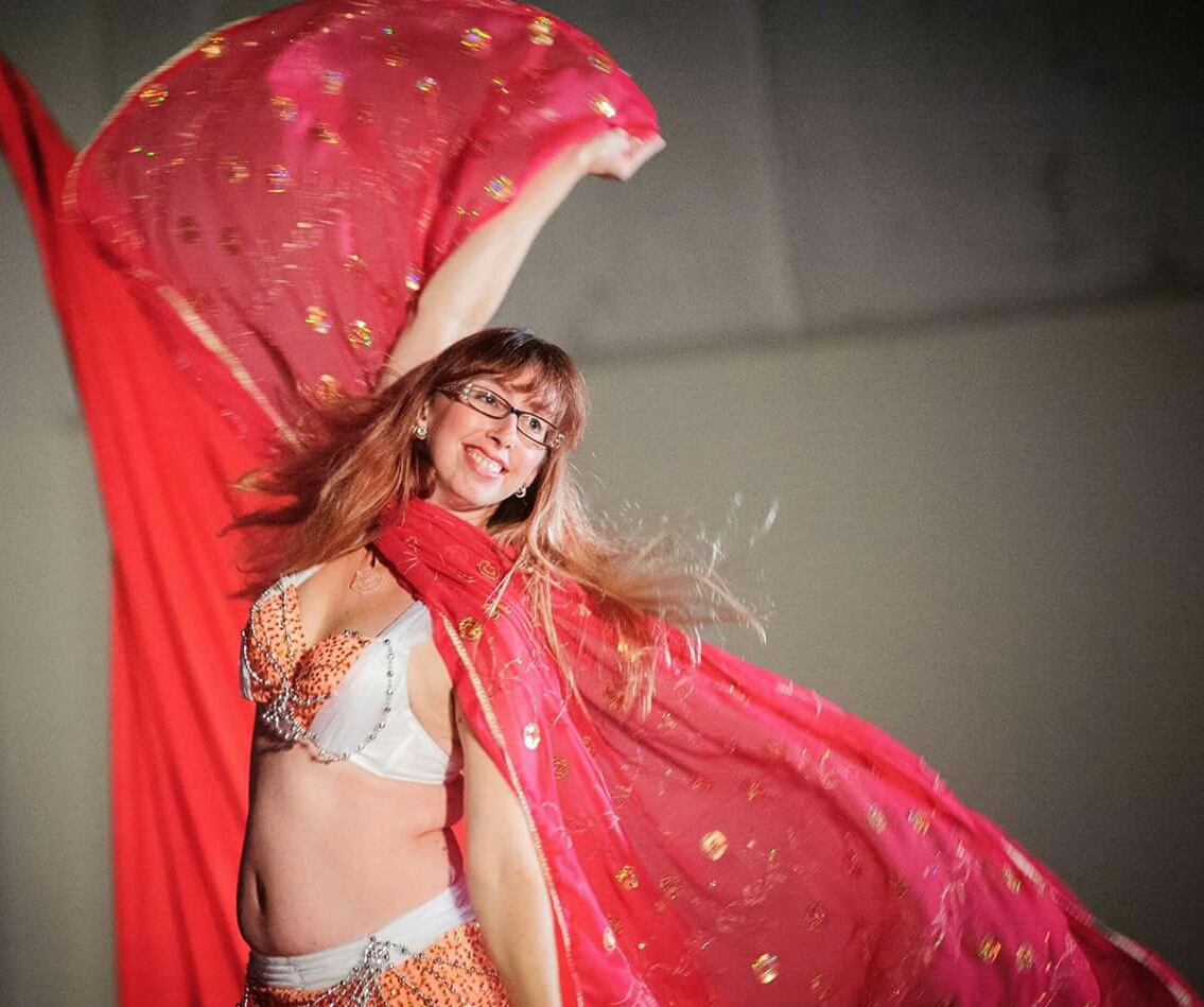 Carmela Senior, belly dancer