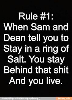 Stay in ring of salt instructions