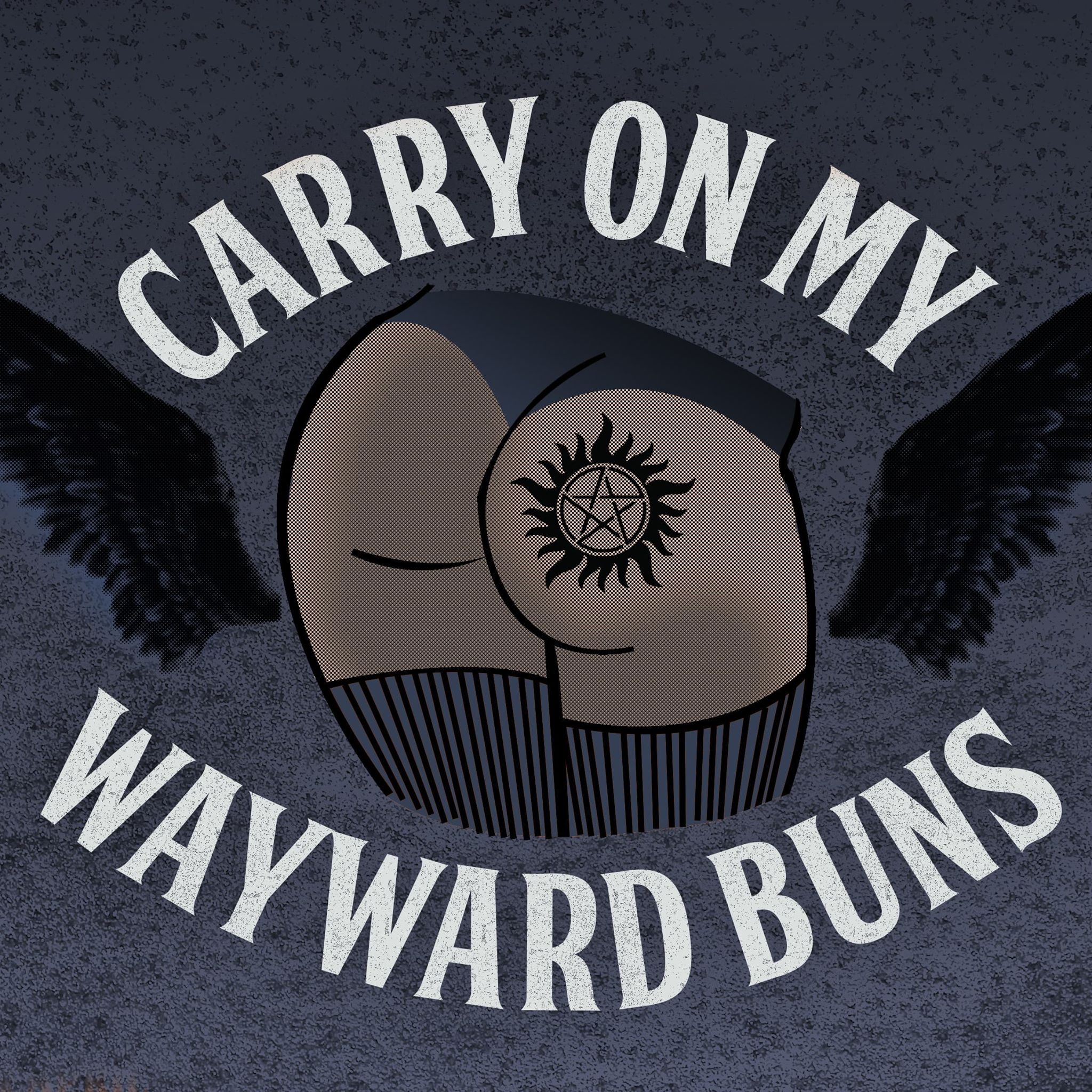 Carry On My Wayward Buns official logo